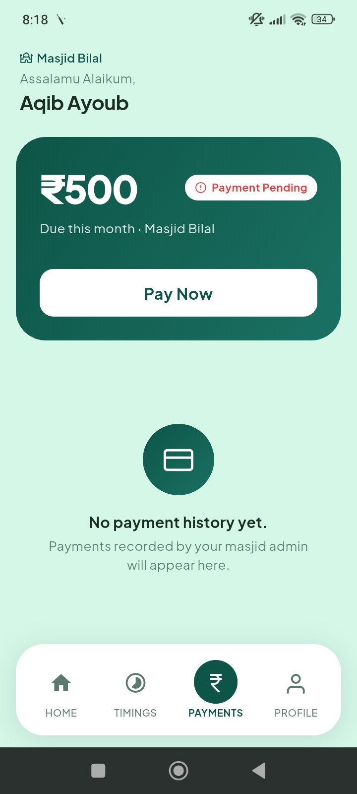 Frictionless monthly contributions. — Noorly