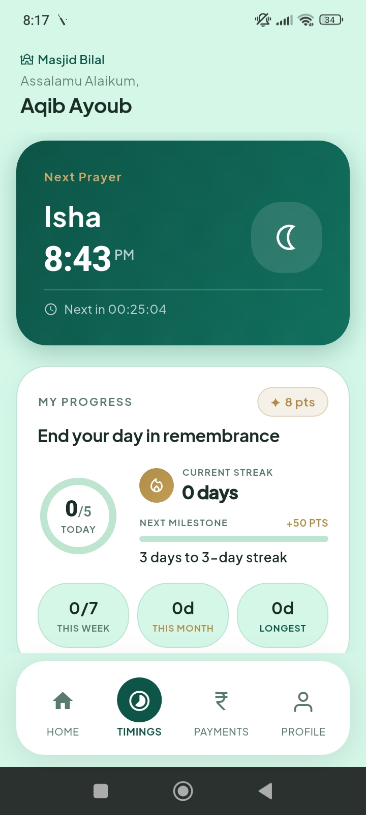 Build a quiet daily habit. — Noorly